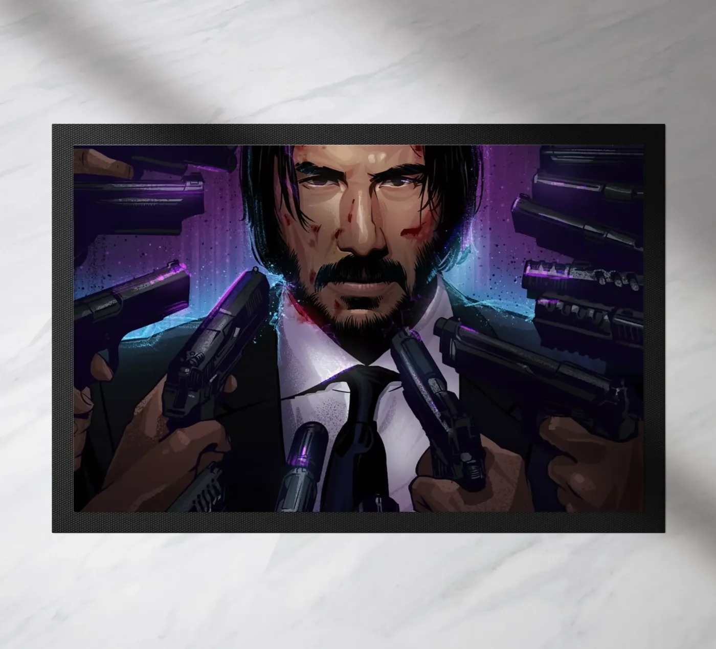 John Wick doormat by nabakumov