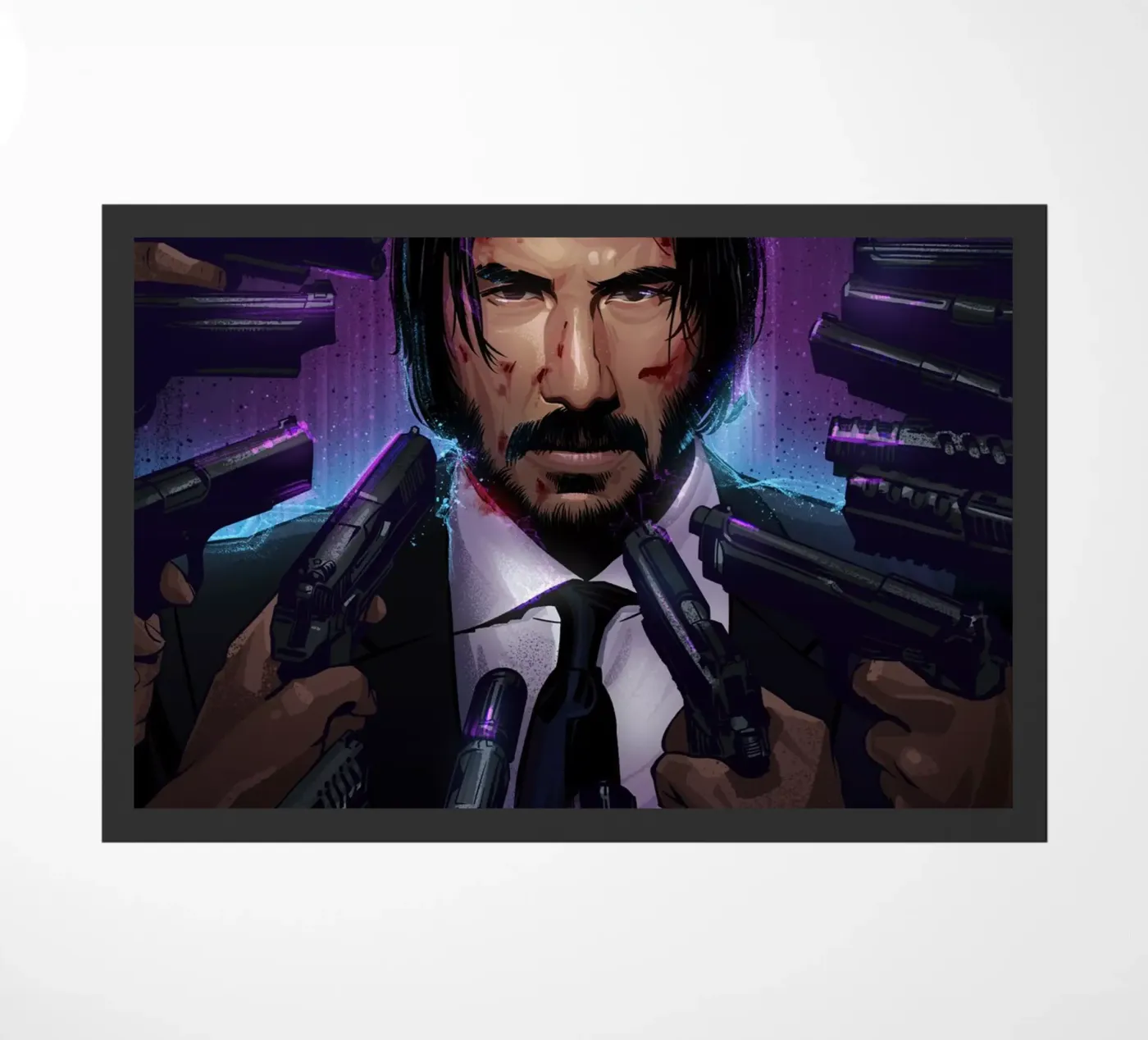 John Wick doormat by nabakumov