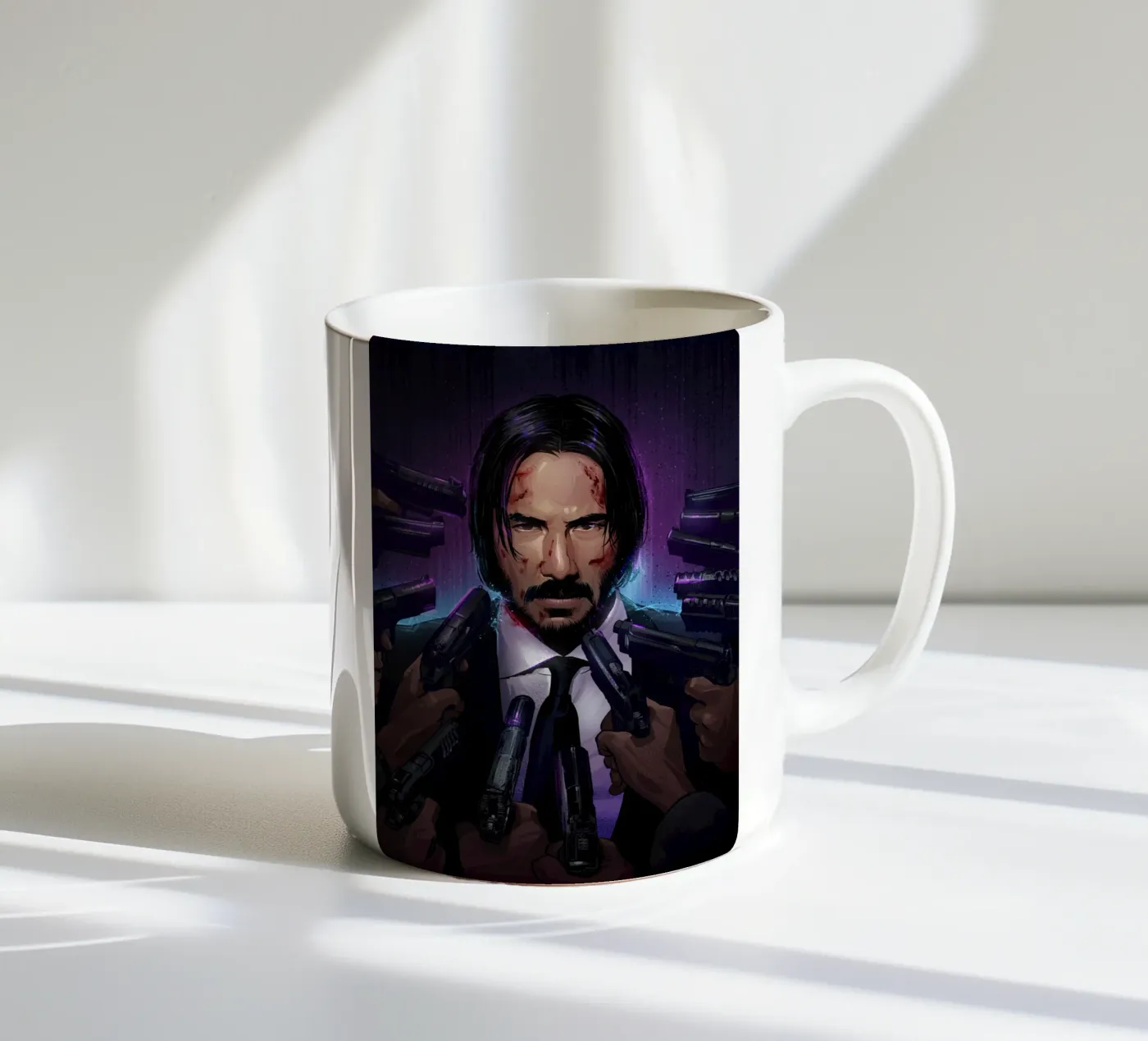 John Wick ceramic mug by nabakumov