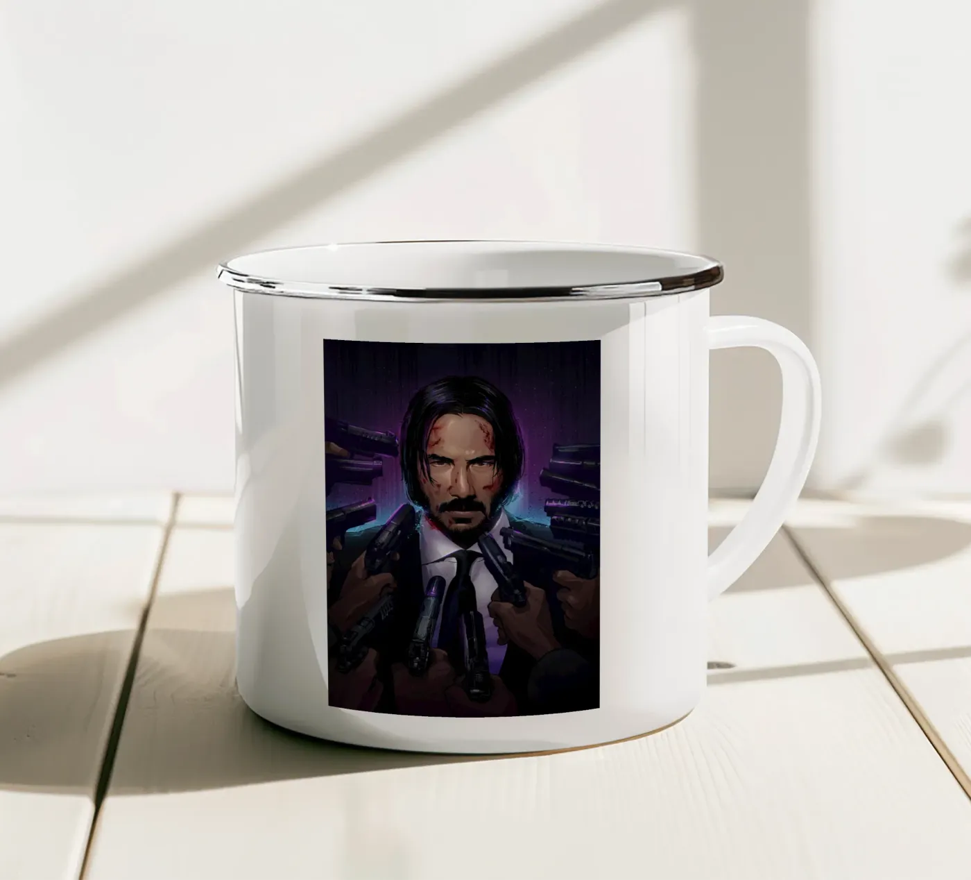 John Wick enamel mug by nabakumov