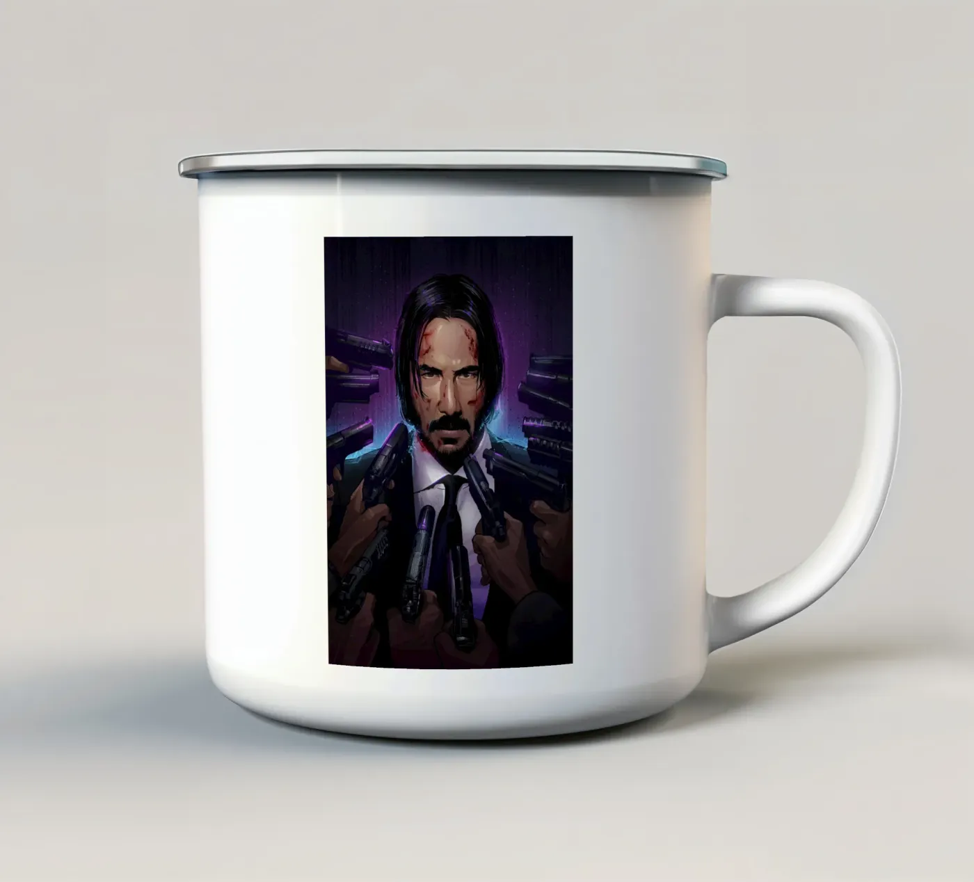 John Wick enamel mug by nabakumov