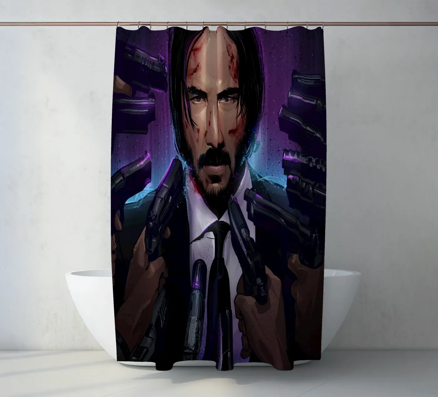 John Wick Duschvorhang von nabakumov