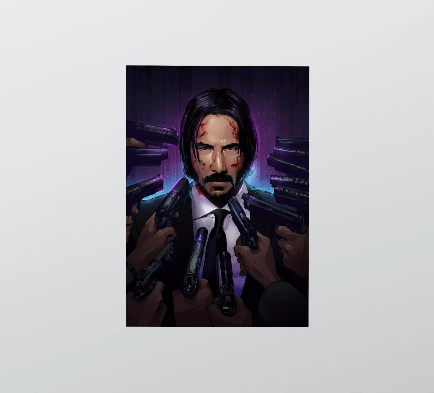 John Wick sticker van nabakumov