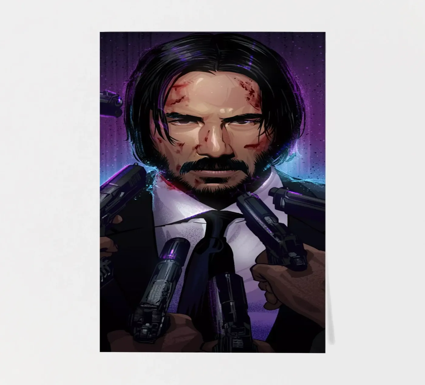 John Wick sticker sheet by nabakumov