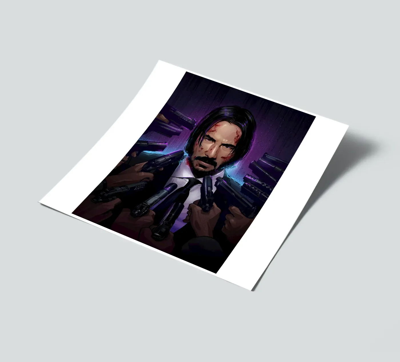 John Wick stickervel van nabakumov