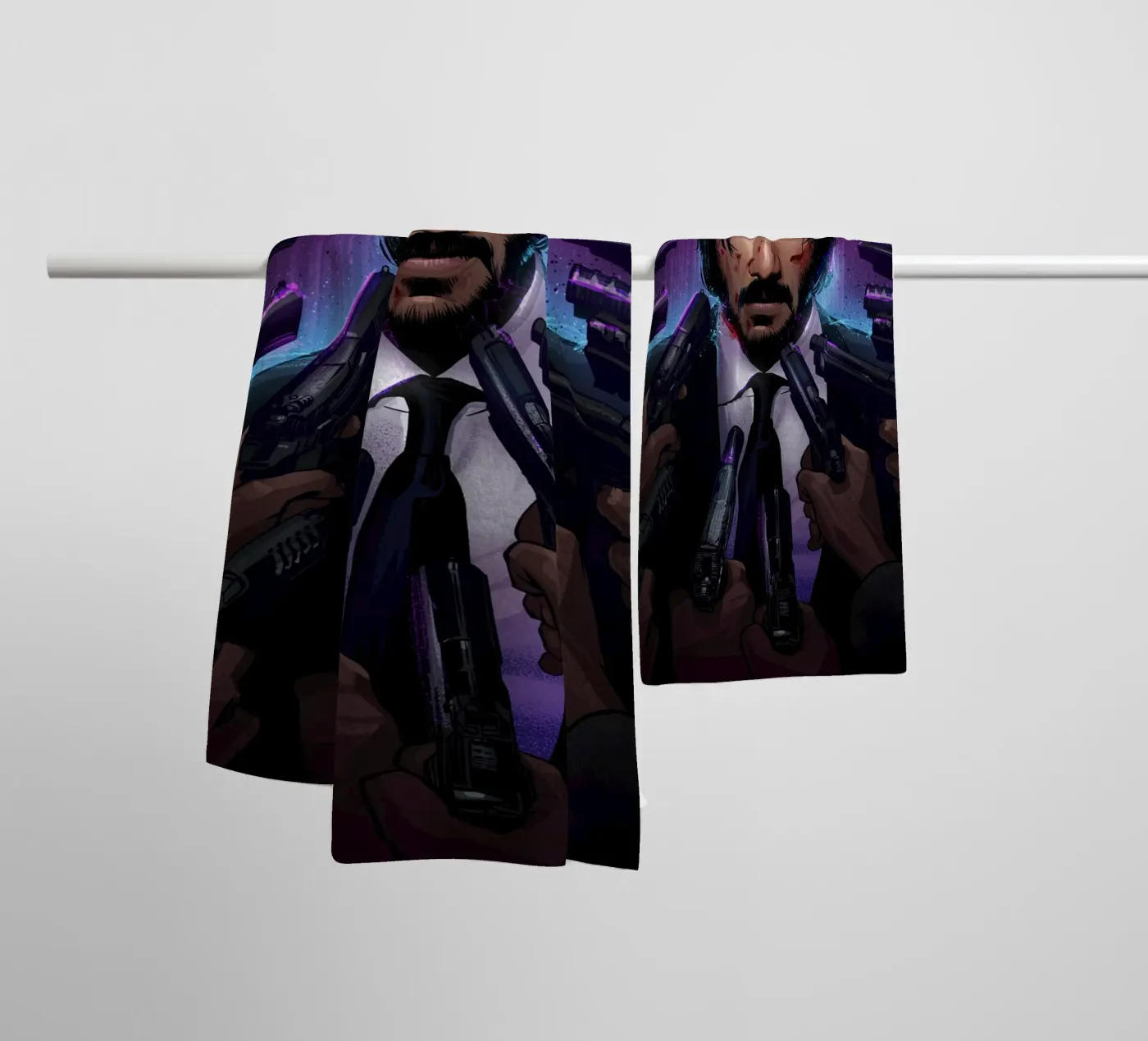 John Wick badhanddoek van nabakumov