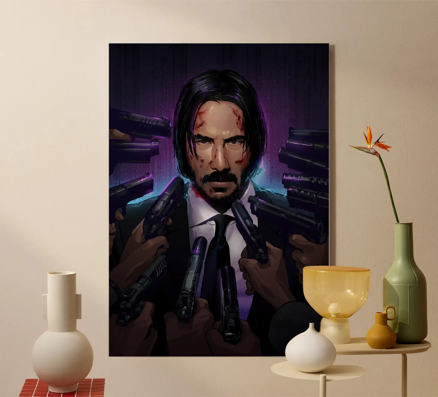 John Wick acrylic glass by nabakumov