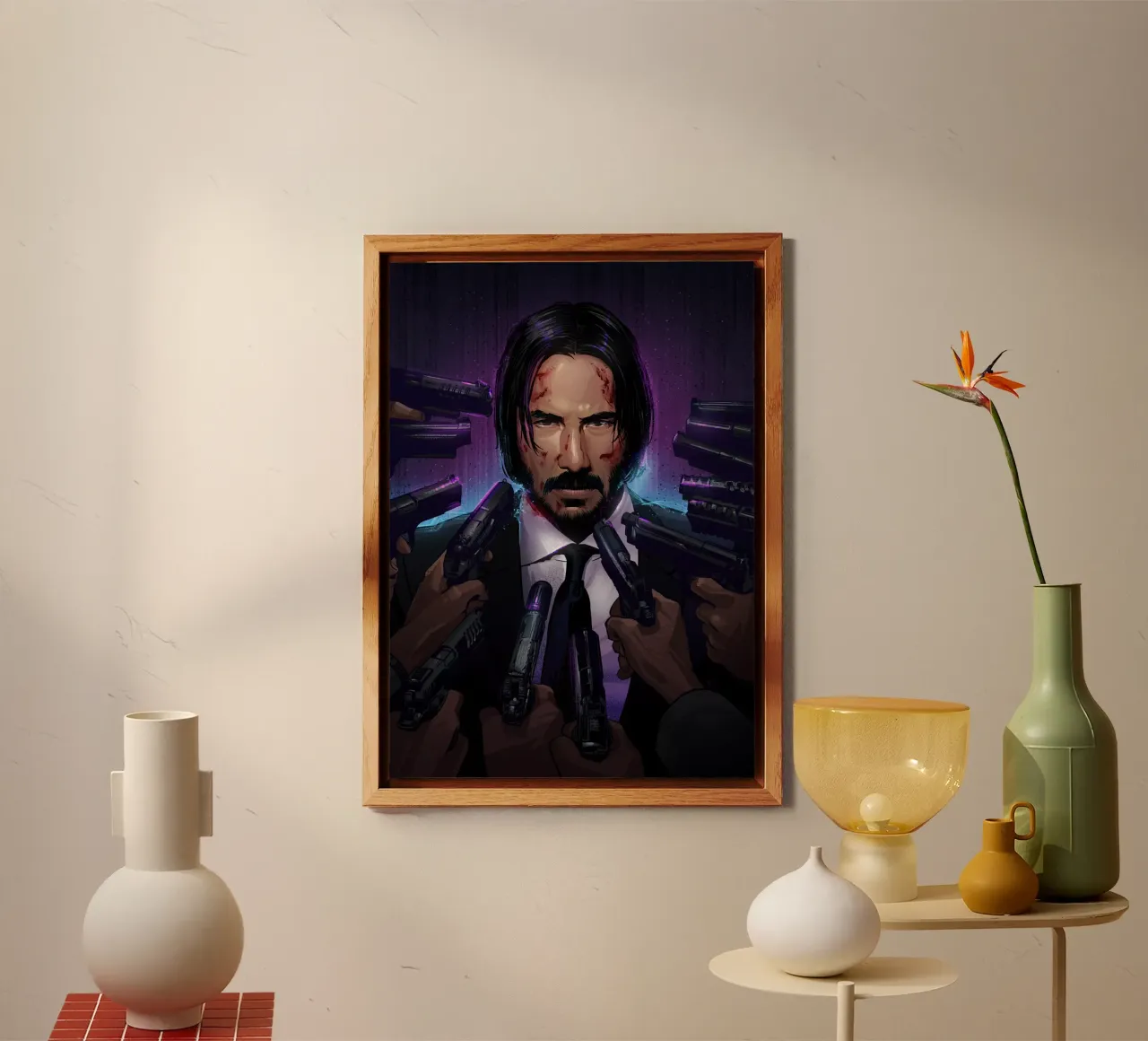 John Wick alluminio dibond da nabakumov