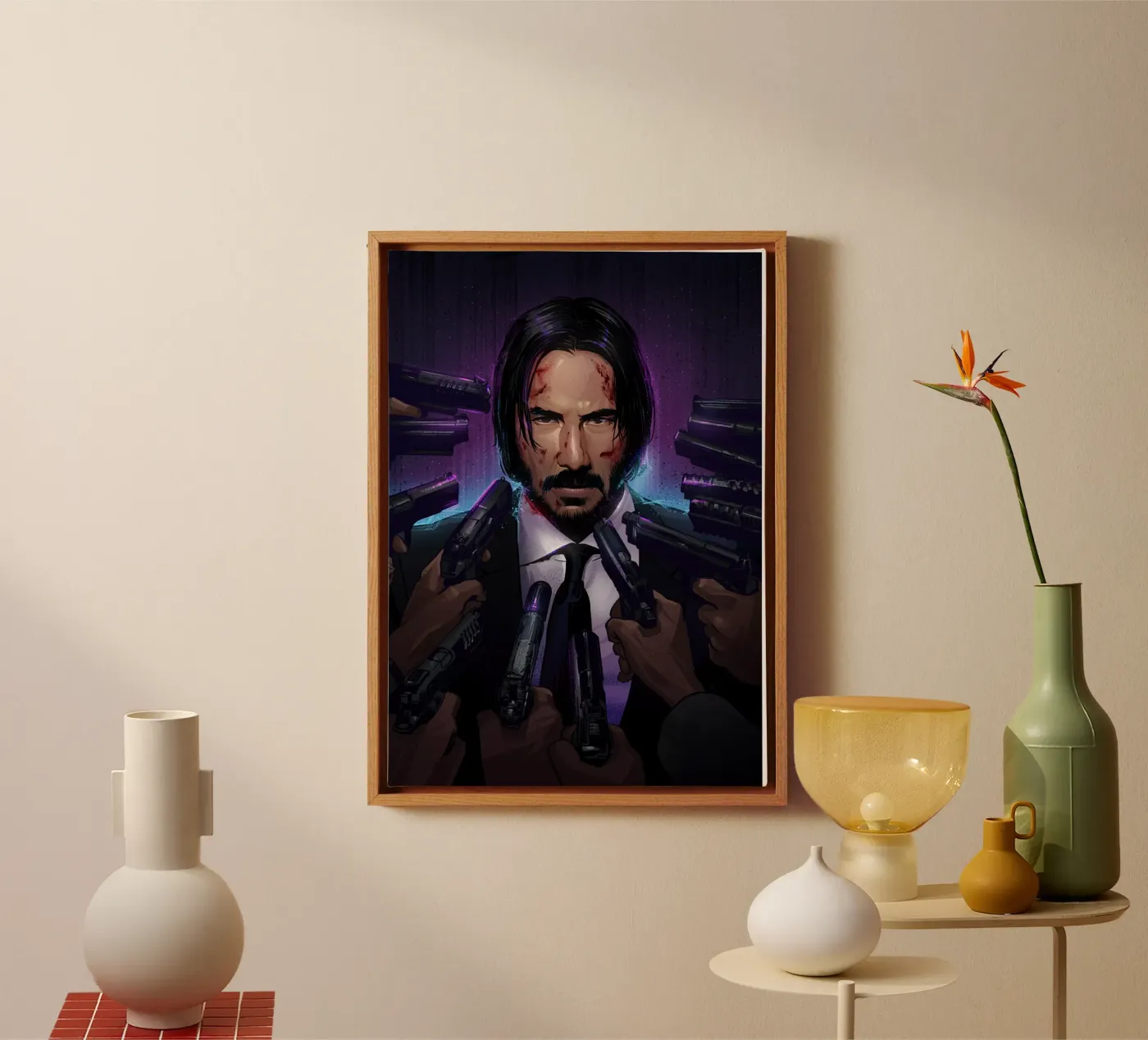 John Wick canvas by nabakumov