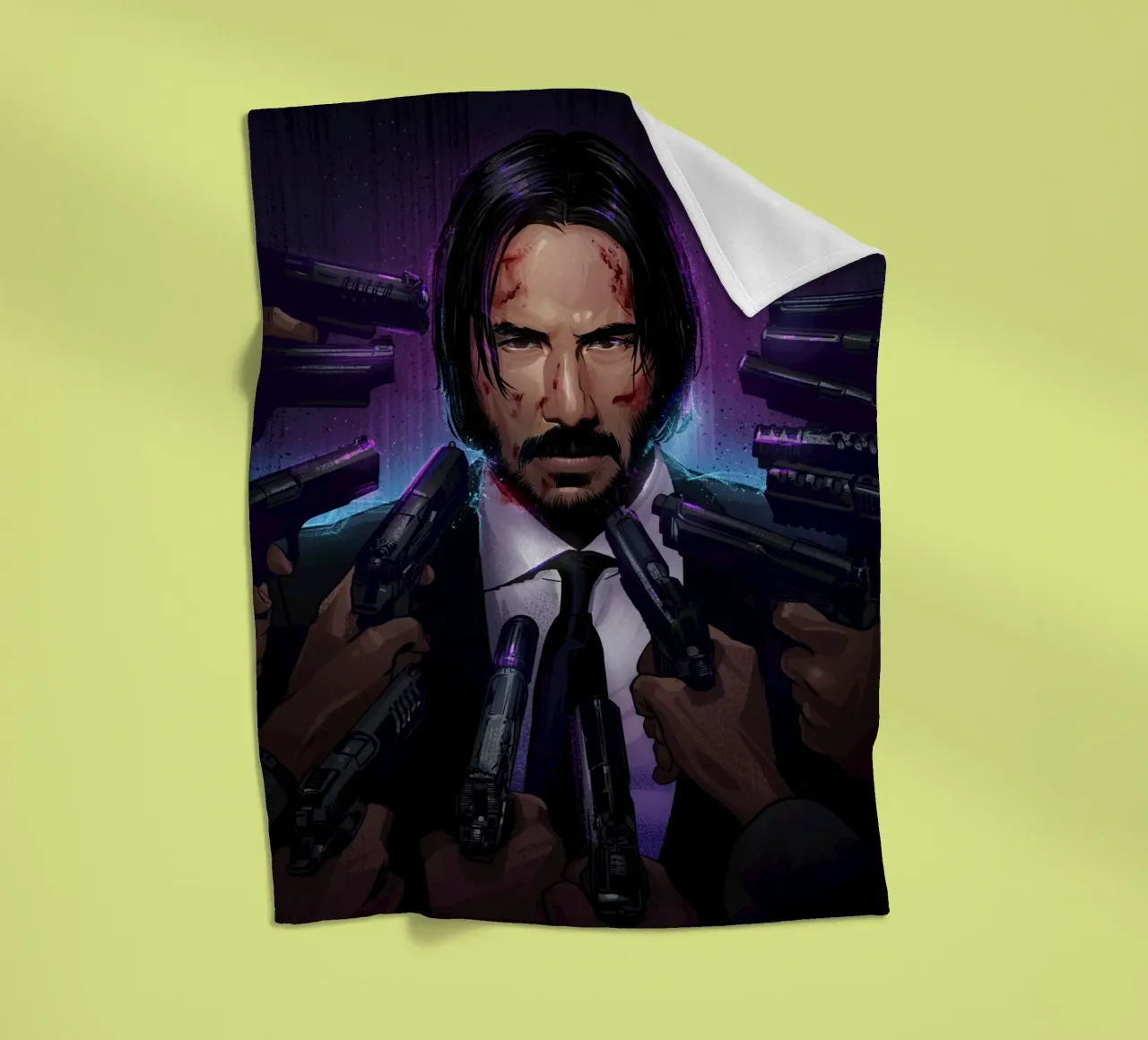 John Wick Fleecedecke von nabakumov