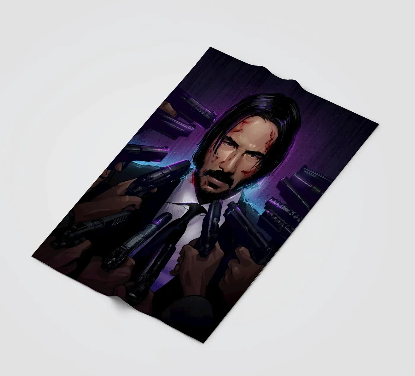 John Wick fleecedeken van nabakumov