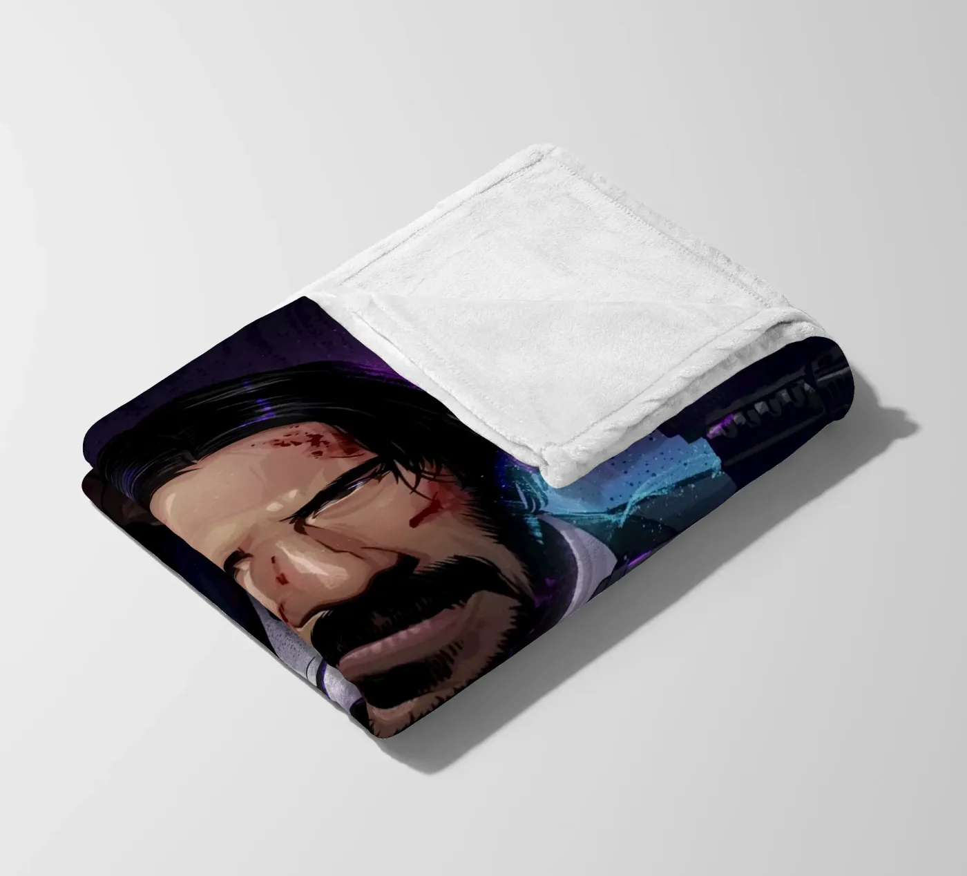 John Wick fleece blanket by nabakumov