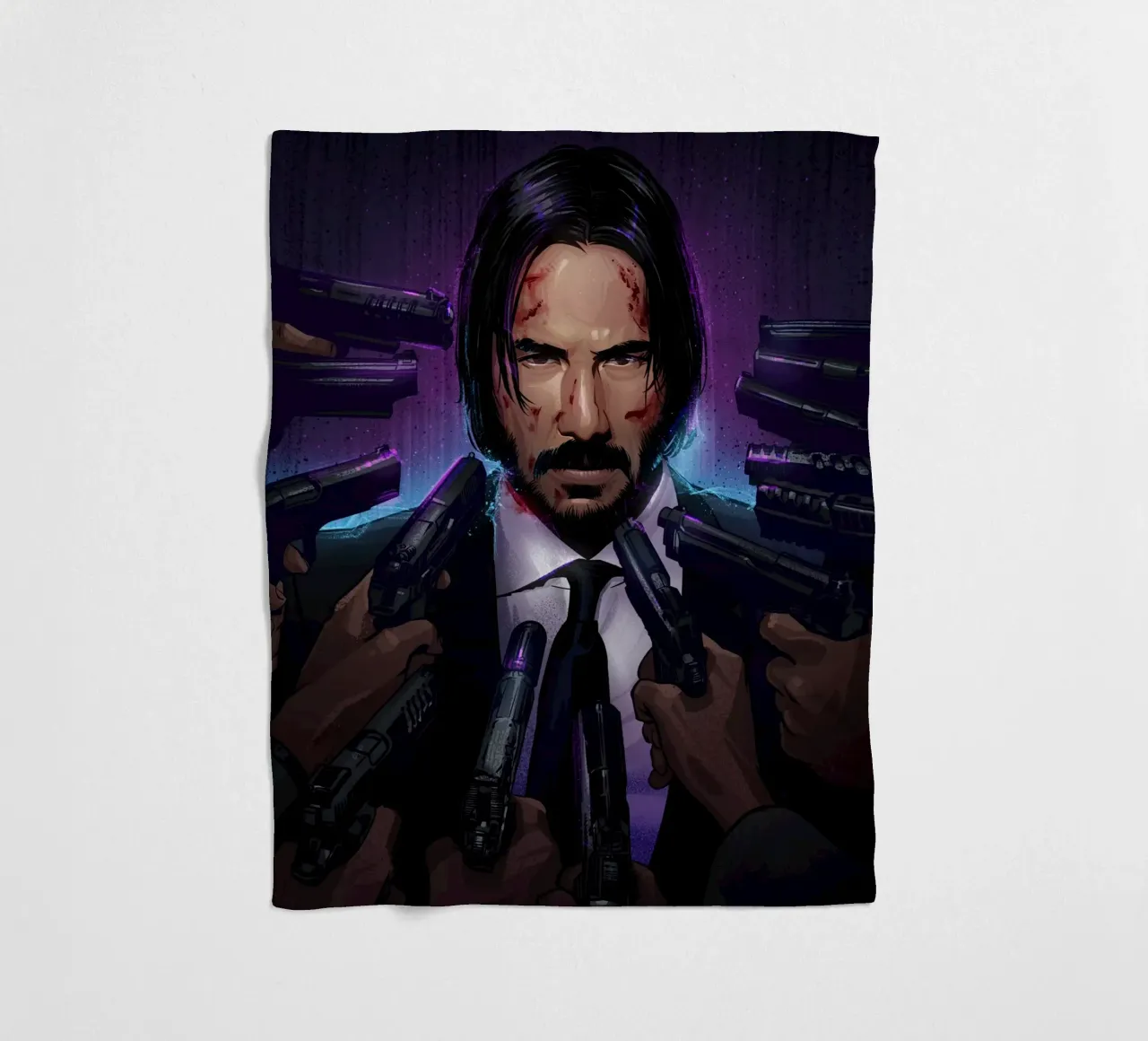 John Wick Fleecedecke von nabakumov