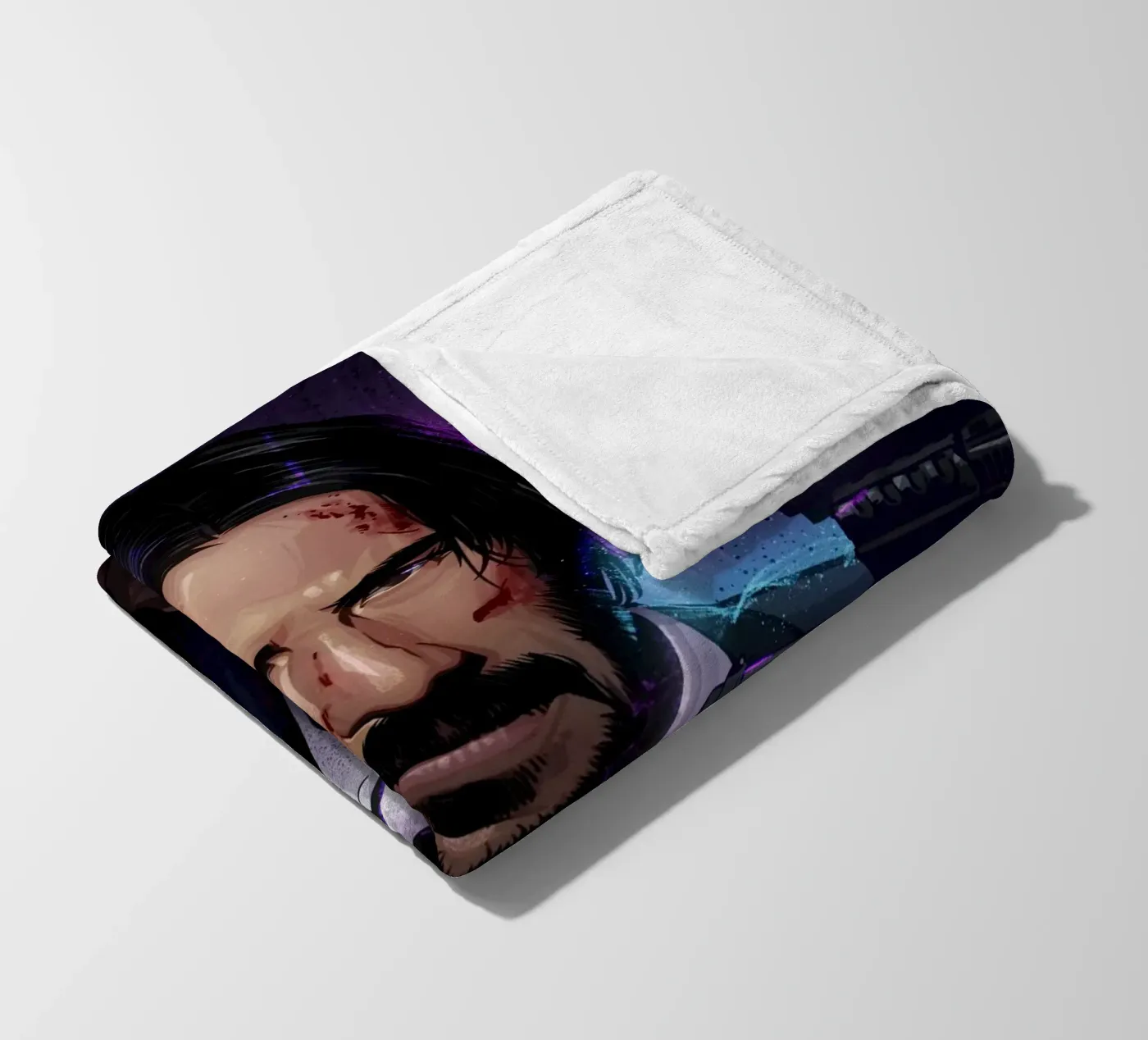 John Wick fleece blanket by nabakumov