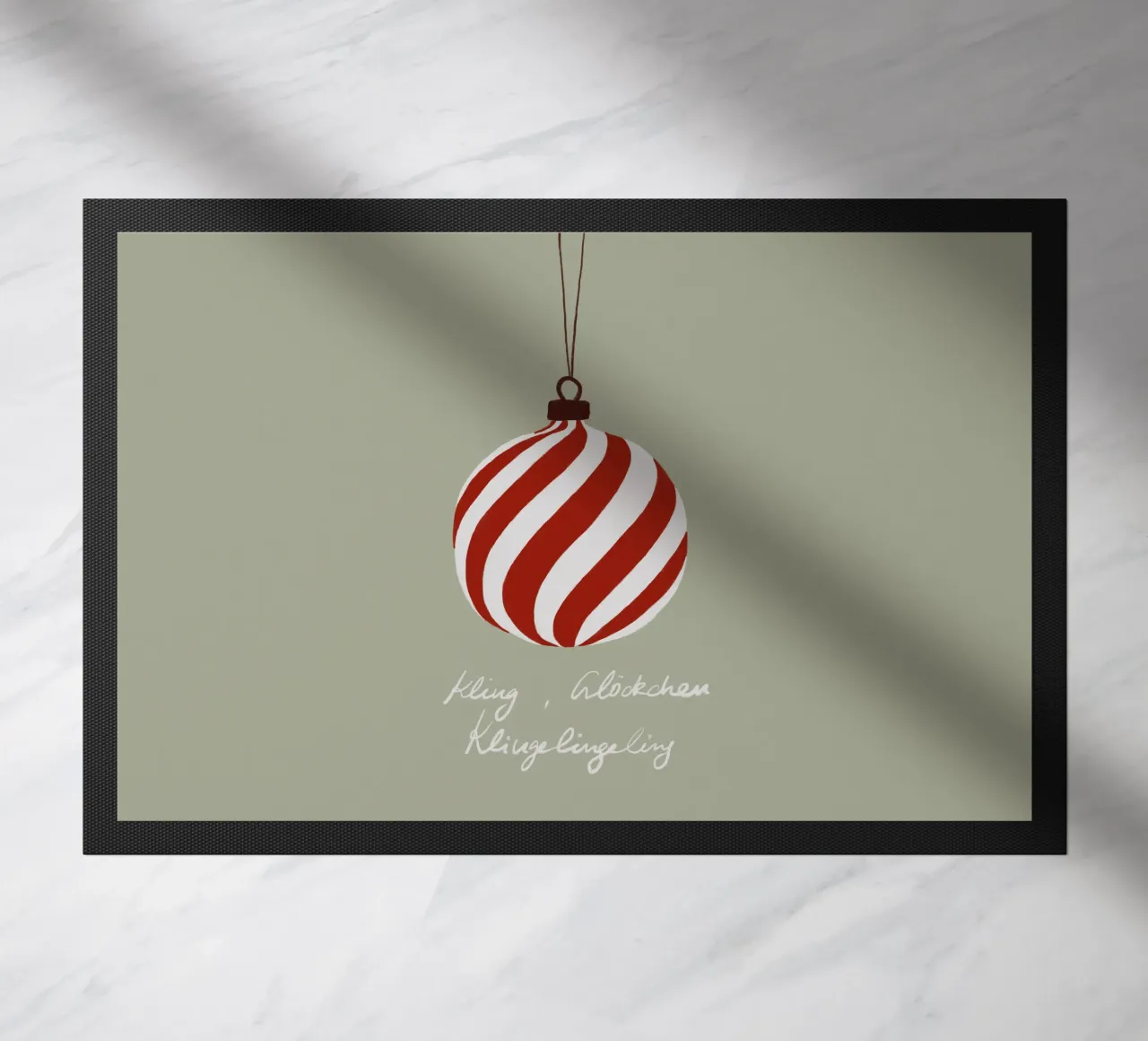 Baumkugel Weihnachten zerbino da Sophie Augustin Illustration