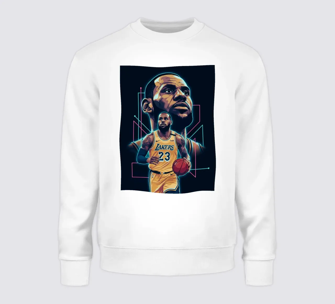 Lebron James, giocatore di basket icona felpa da Kalis