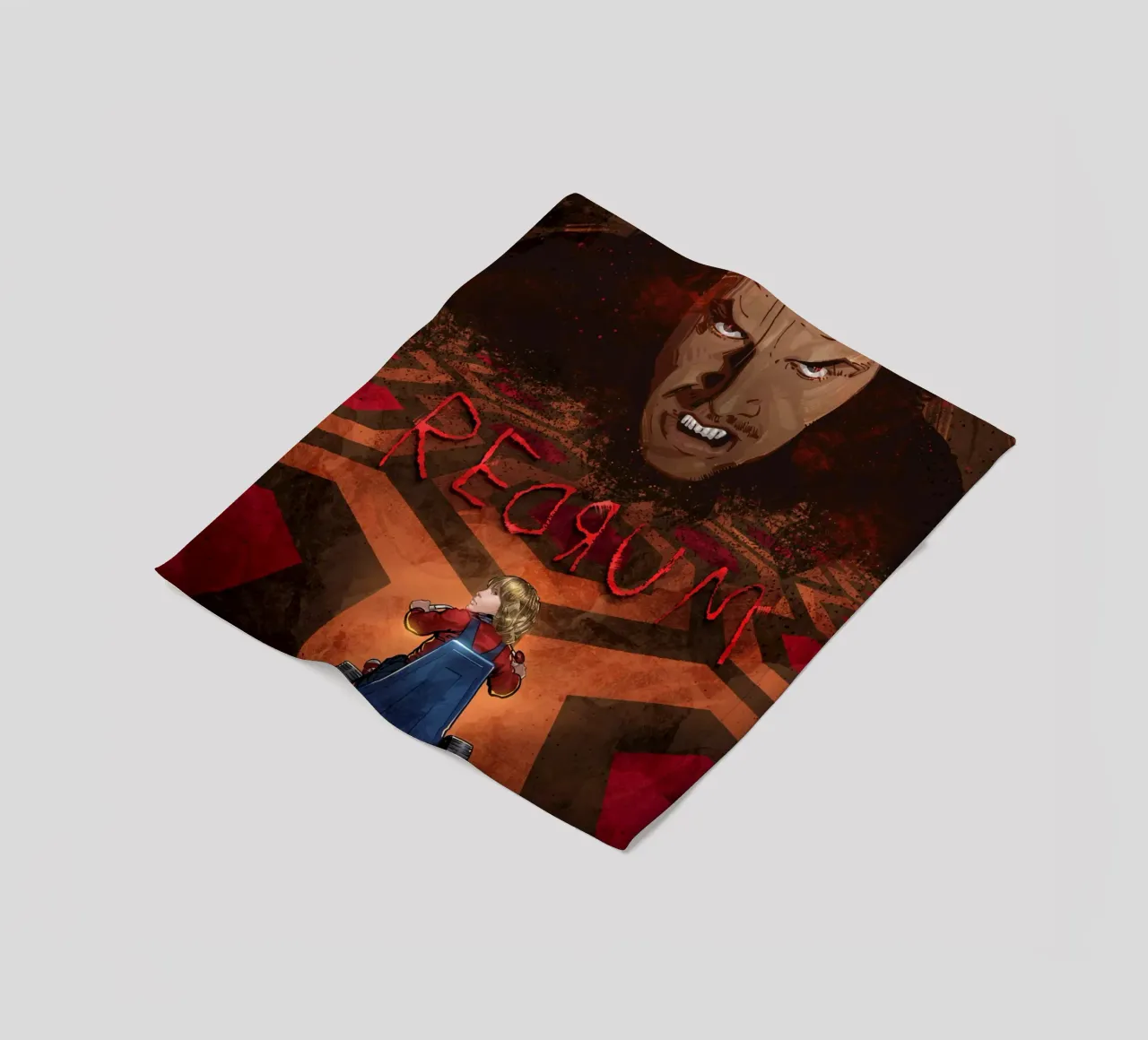 The Shining coperta in pile da nabakumov