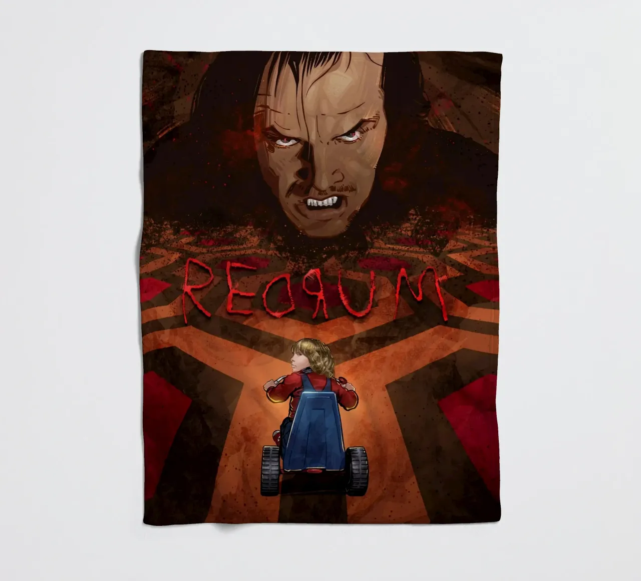 The Shining coperta in pile da nabakumov