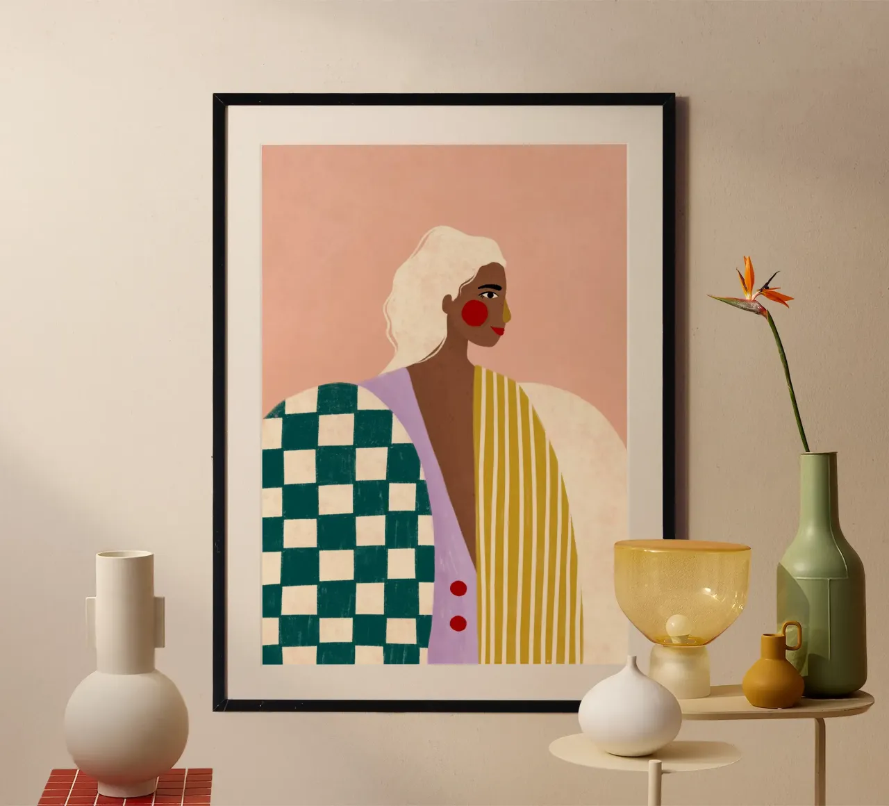 Funky Blouse poster da Bea Mueller