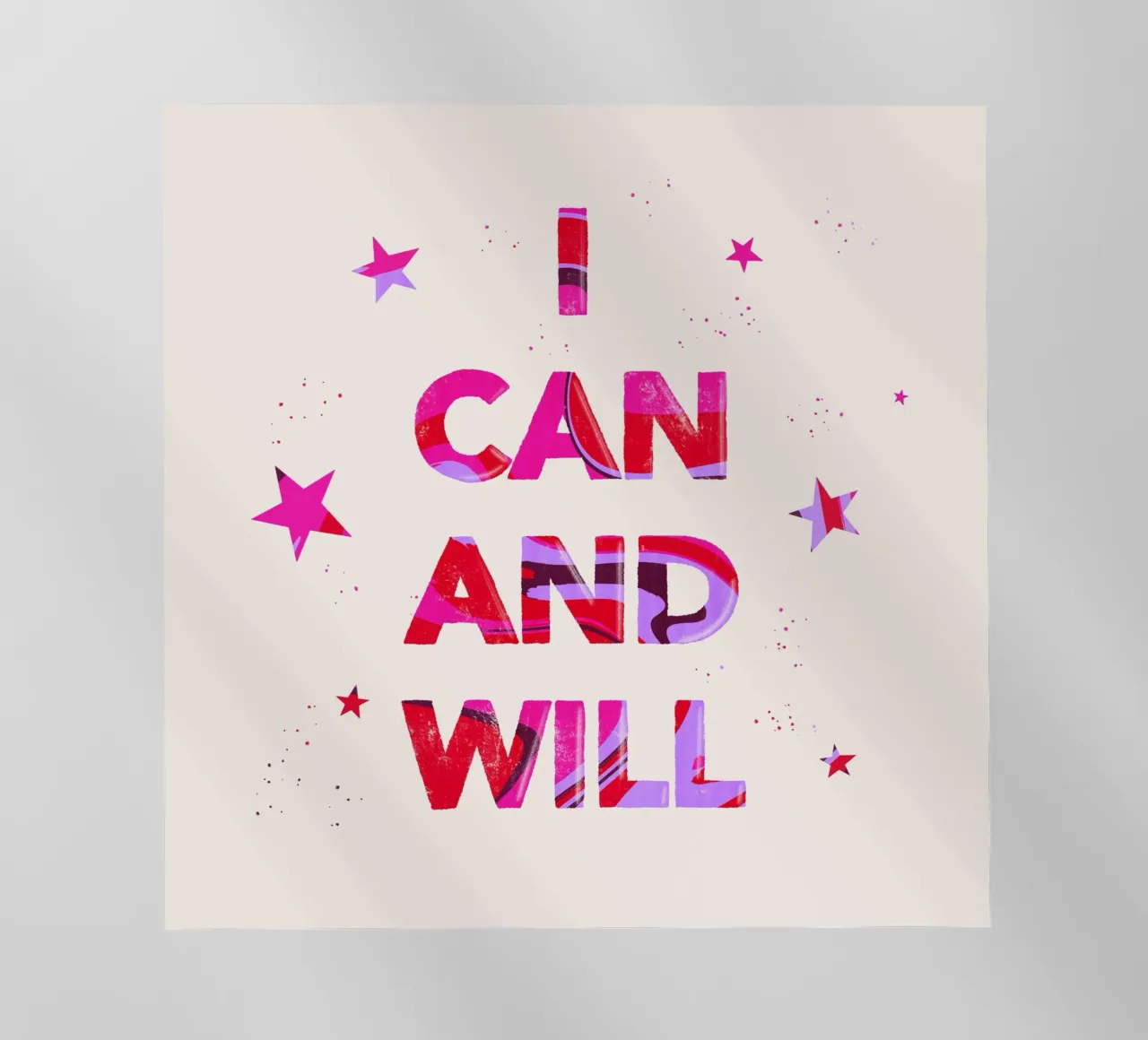 Posso e voglio pellicola backlit da nicigabrieldesigns