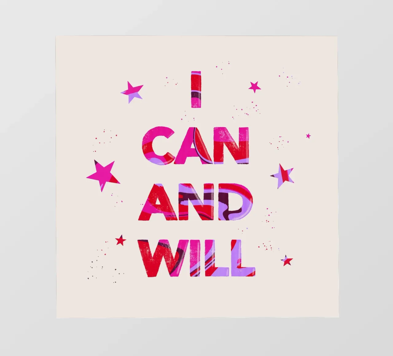Posso e voglio pellicola backlit da nicigabrieldesigns