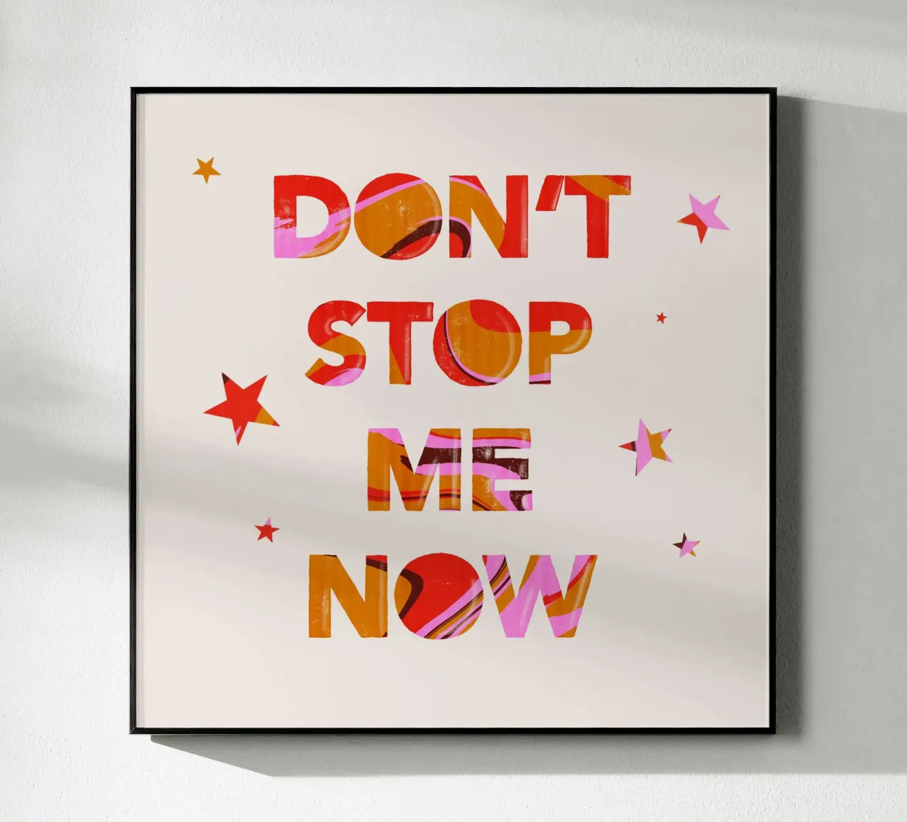 Non fermarmi ora plexiglass da nicigabrieldesigns