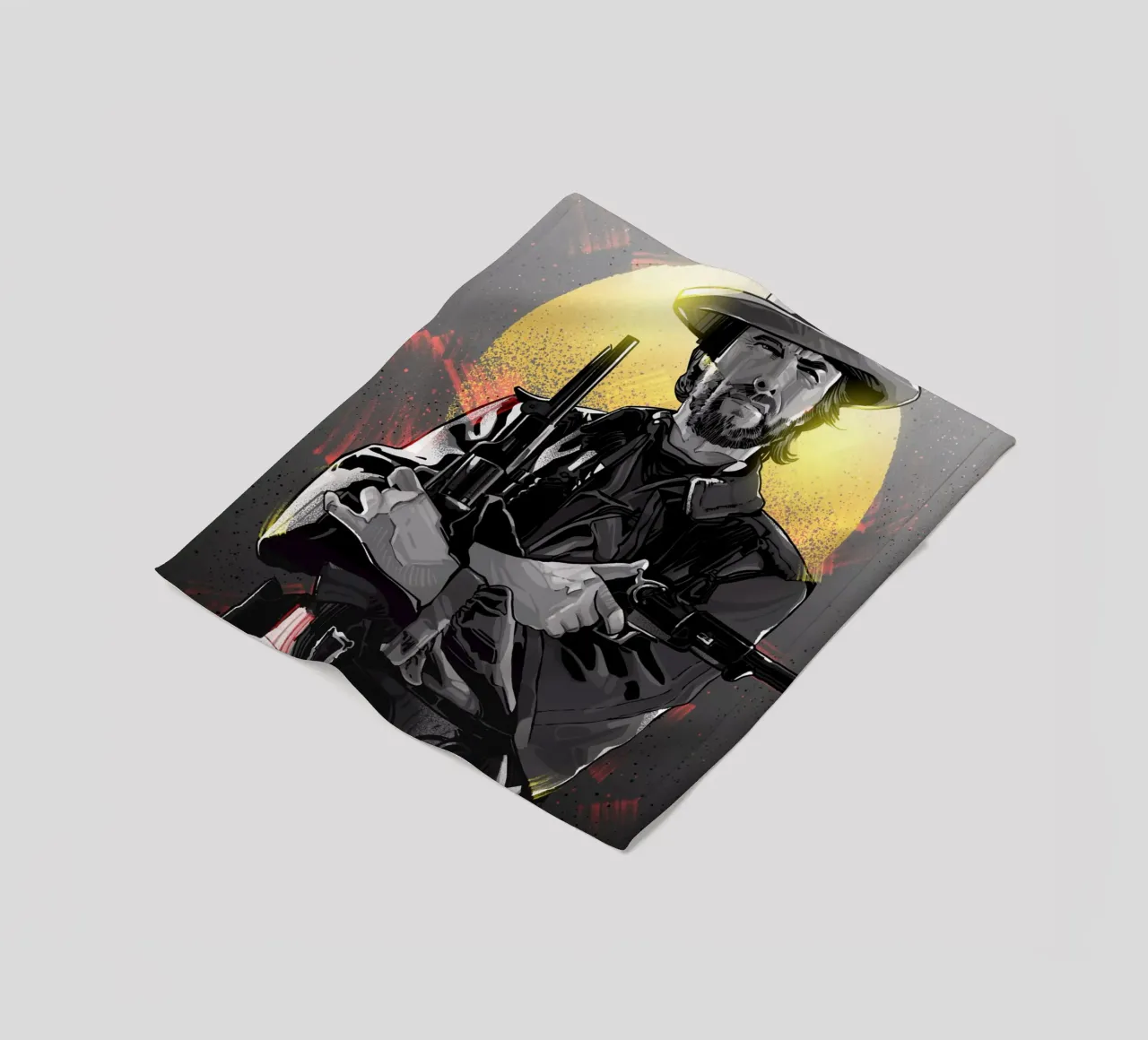 Josey wales fleece blanket by nabakumov