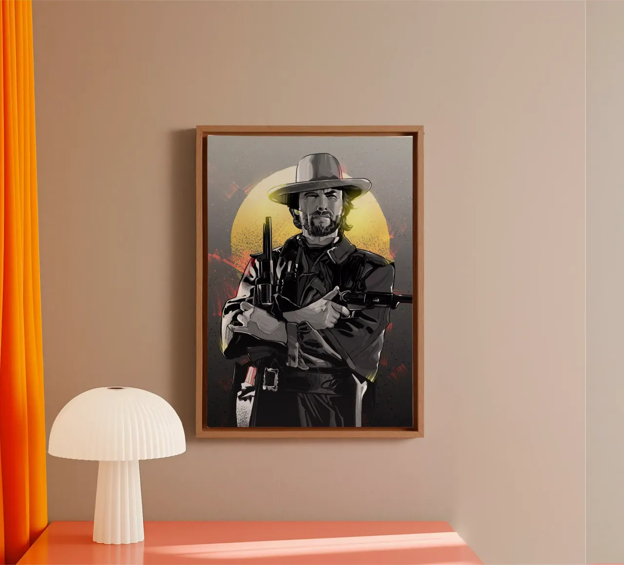Josey wales tela con Cornice a cassetta da nabakumov