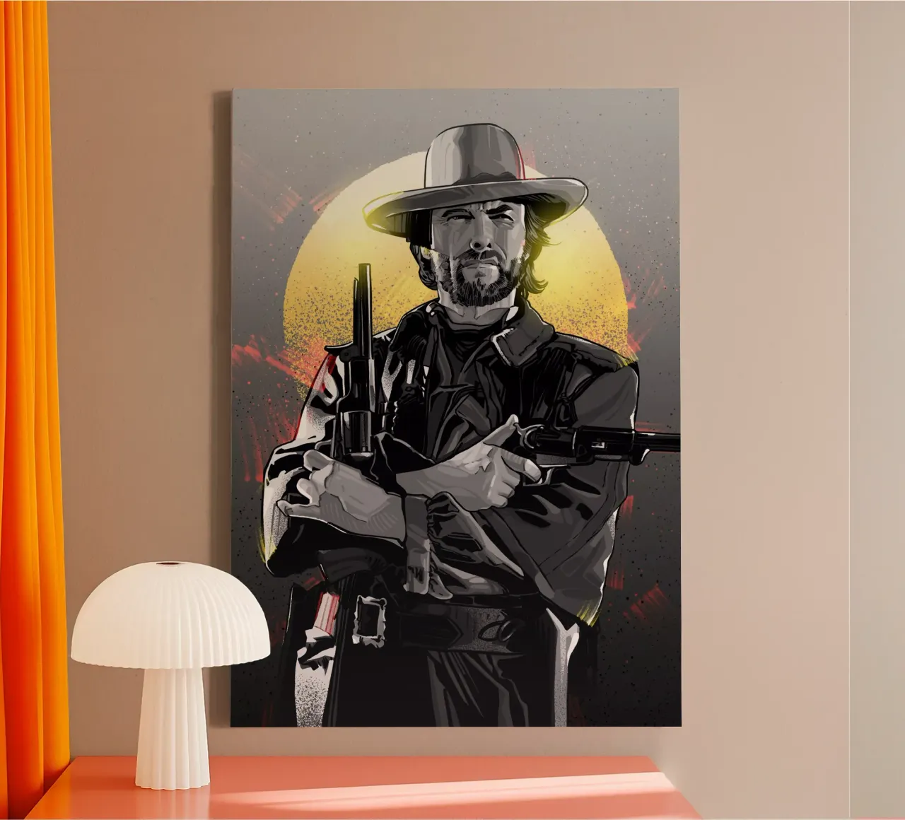 Josey wales tela con Cornice a cassetta da nabakumov