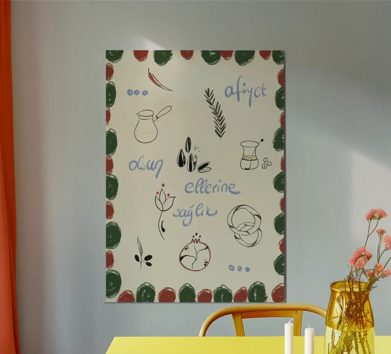 Afiyet Olsun Minis carta hahnemühle da Filiz Sieben