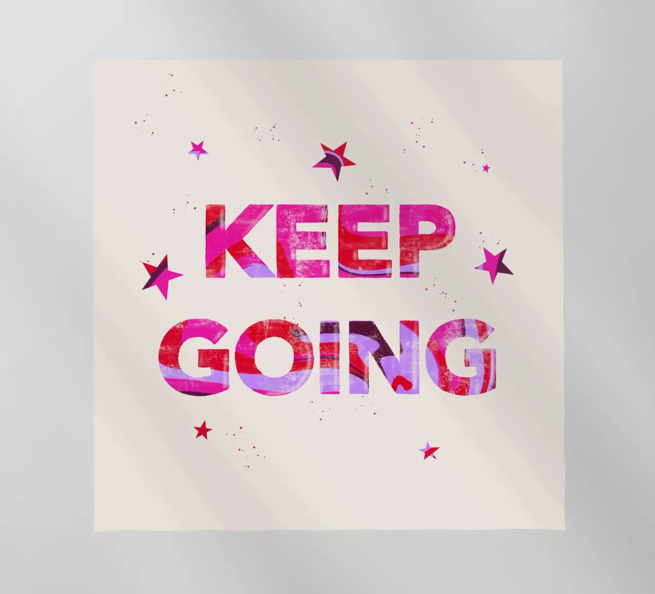 Keep going pellicola backlit da nicigabrieldesigns