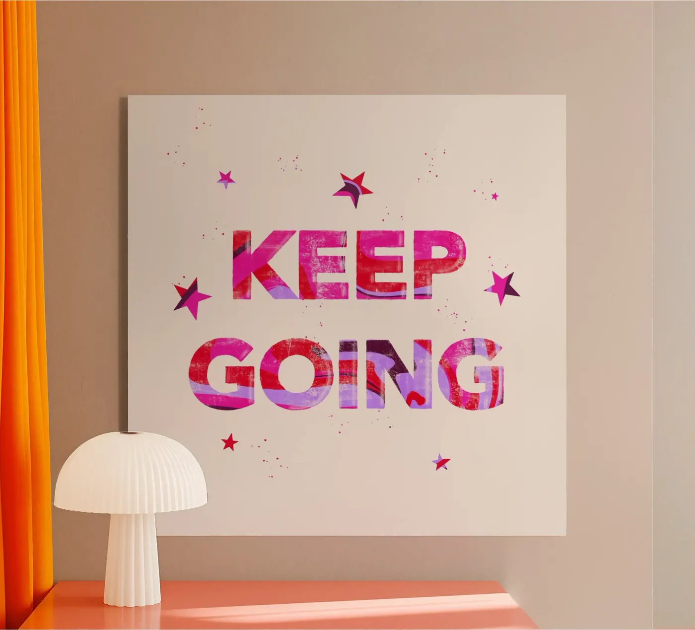 Keep going plexiglas de nicigabrieldesigns