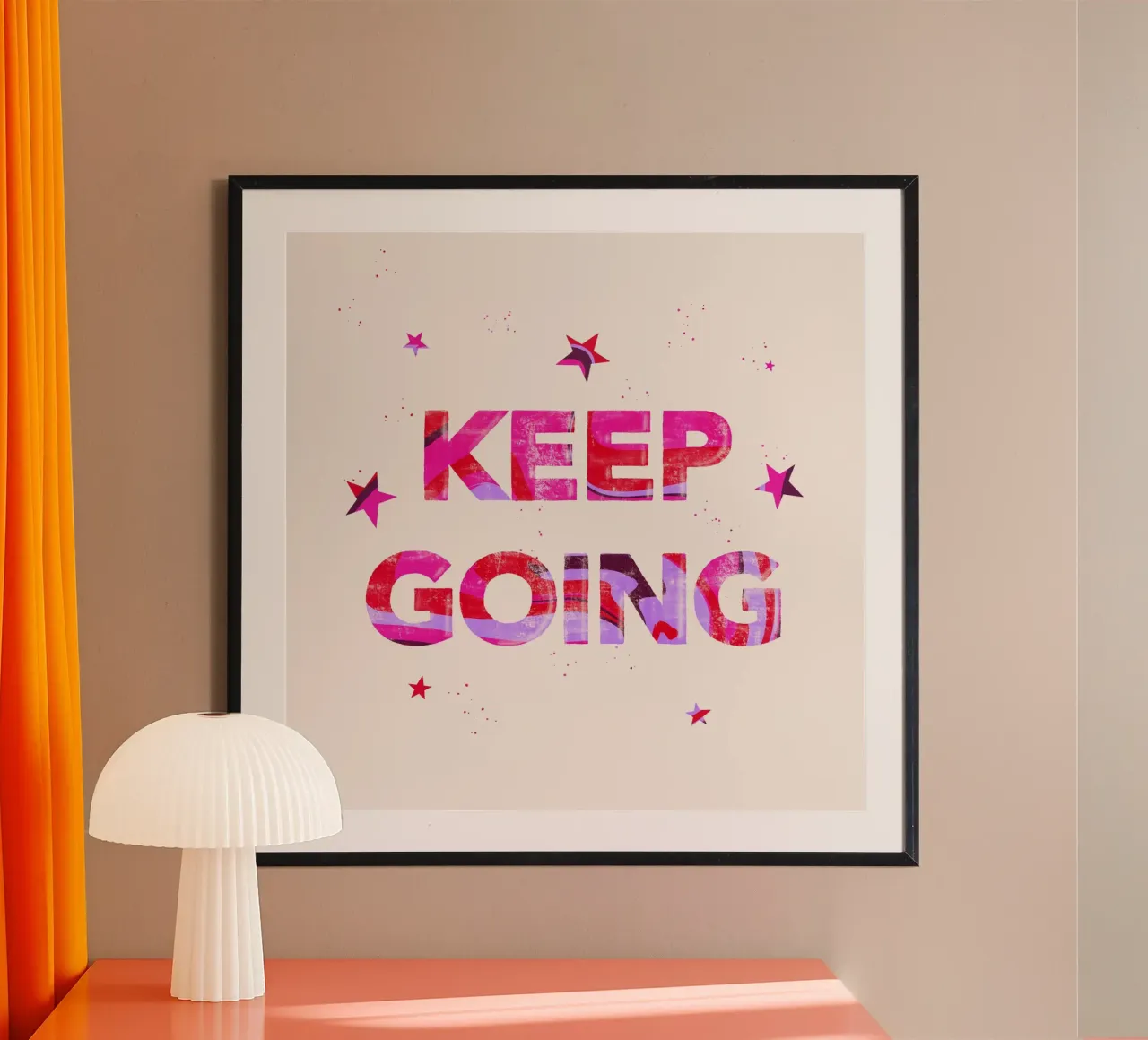 Keep going poster da nicigabrieldesigns