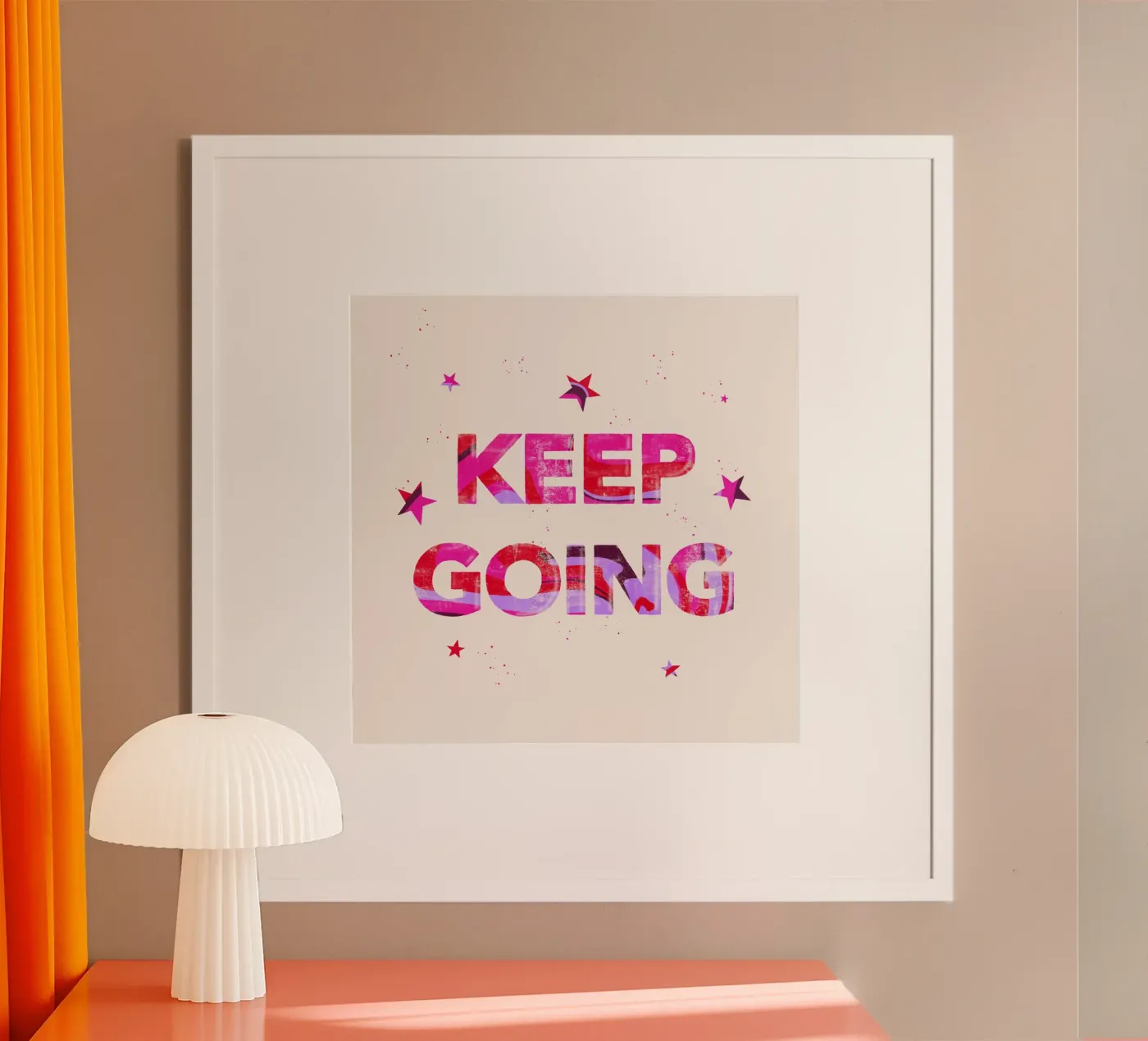 Keep going Poster von nicigabrieldesigns