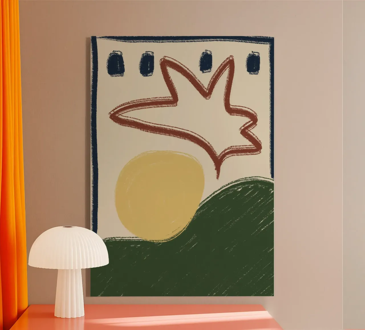 Herbst Nummer 1 plexiglass da Filiz Sieben