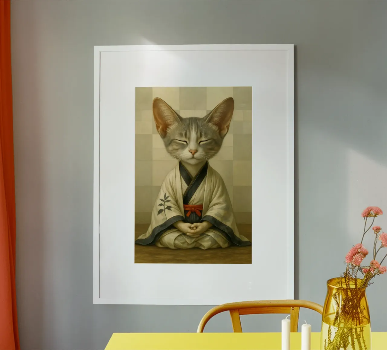 The Zen of Whiskers carta hahnemühle da Elegant Absurd