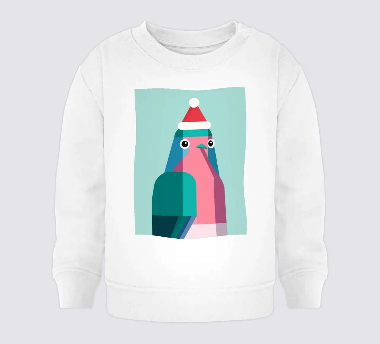 Rotkehlchen in Weihnachtsmüzte felpa neonato da DARIA IVANOVNA