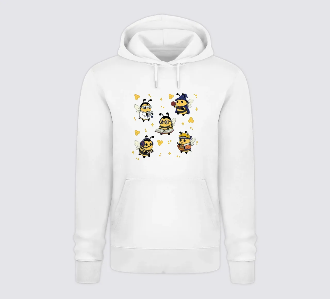 Nerdy Bees Kader Hoodie von Loobs