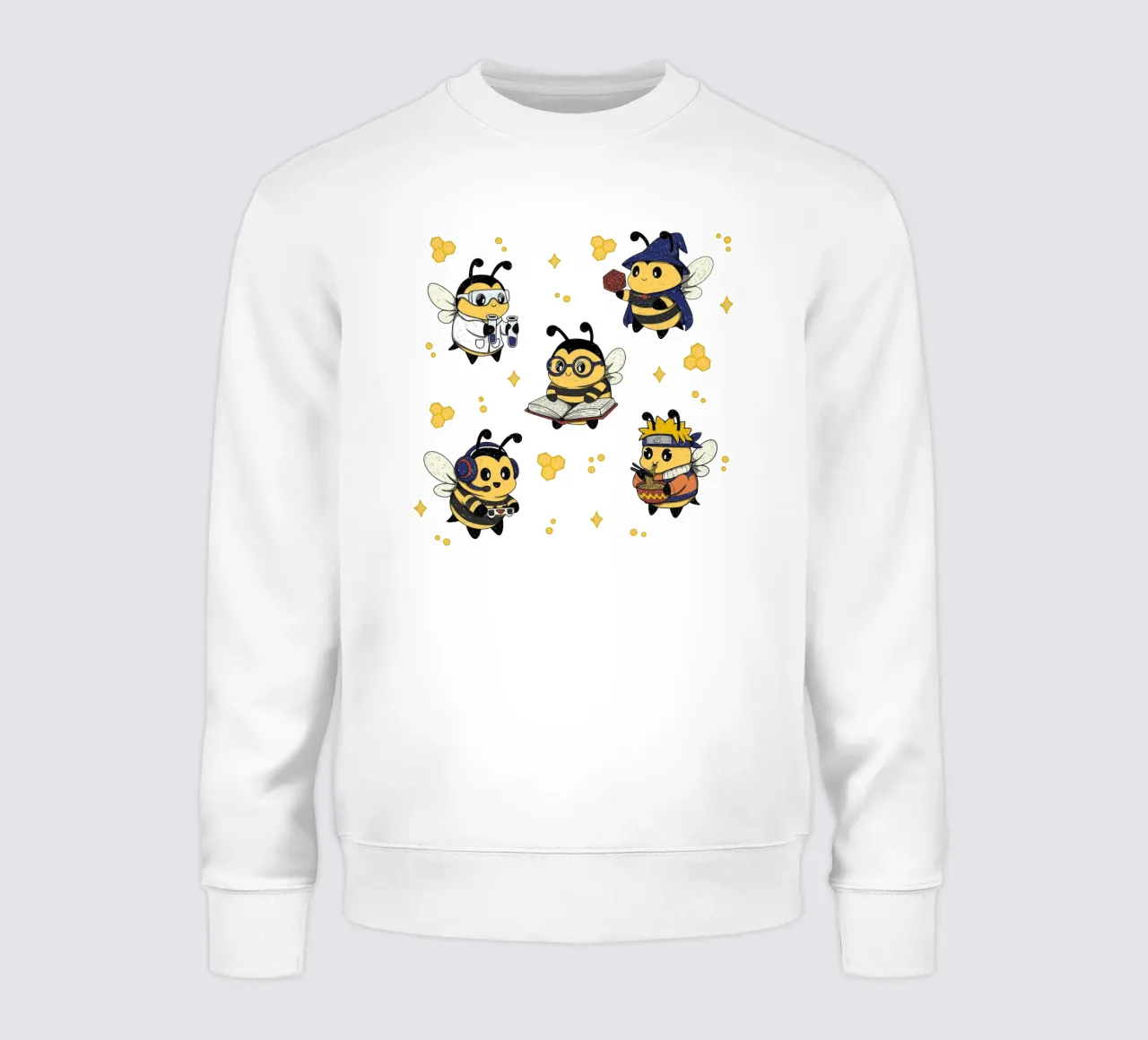 Escuadrón Nerdy Bees sudadera de Loobs