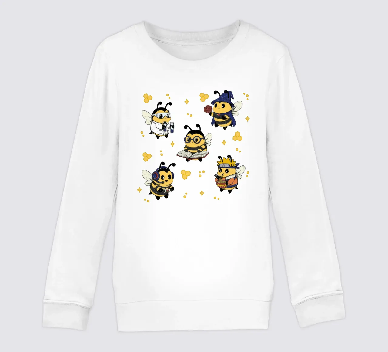 Squadra di api nerd felpa bambino da Loobs