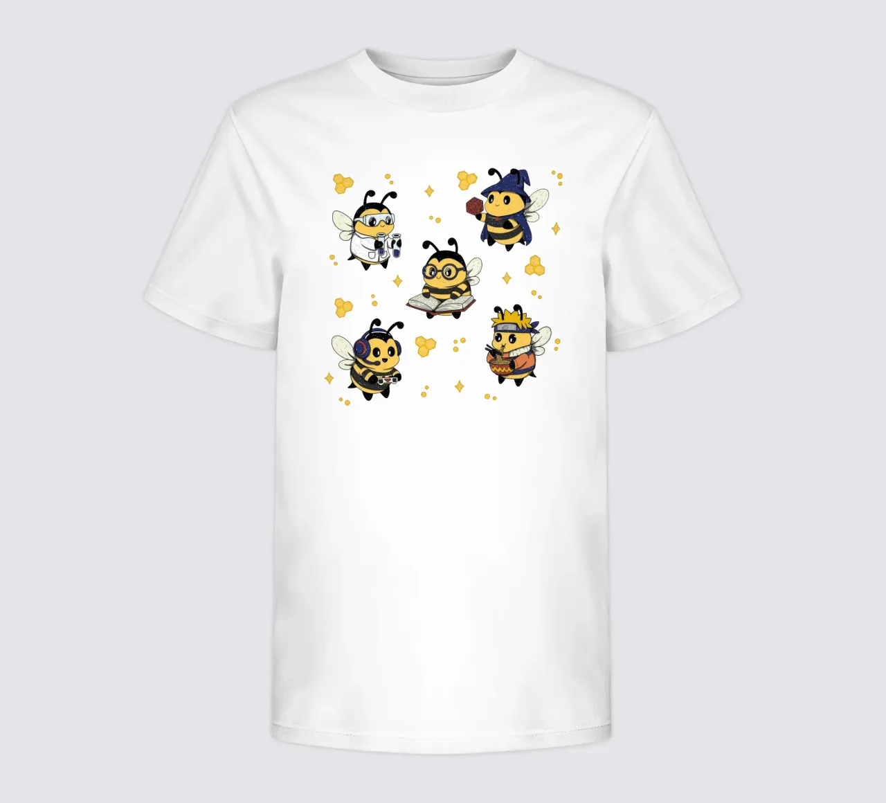 Squadra di api nerd t-shirt bambini da Loobs
