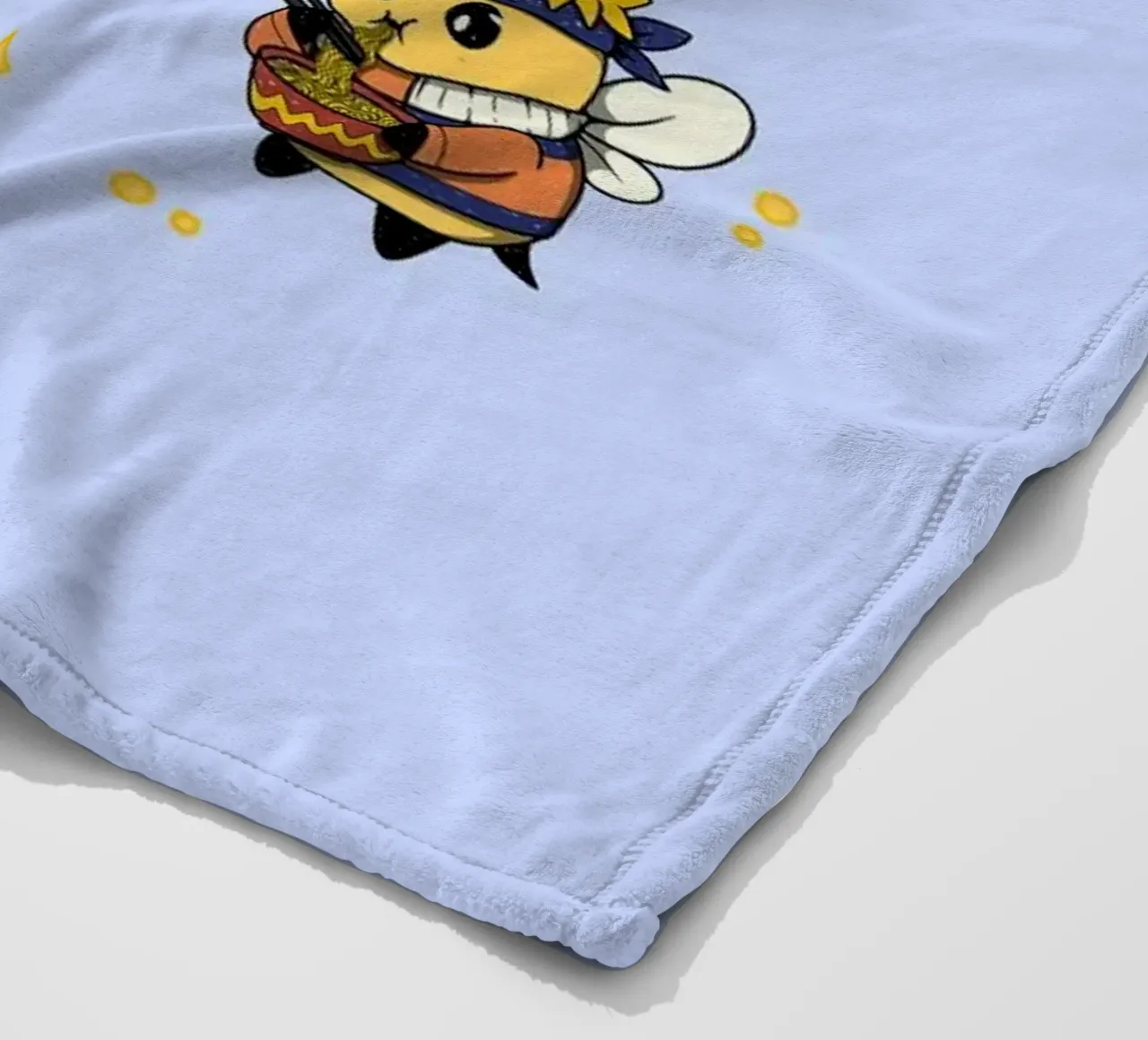 L'équipe des Nerdy Bees plaid polaire de Loobs