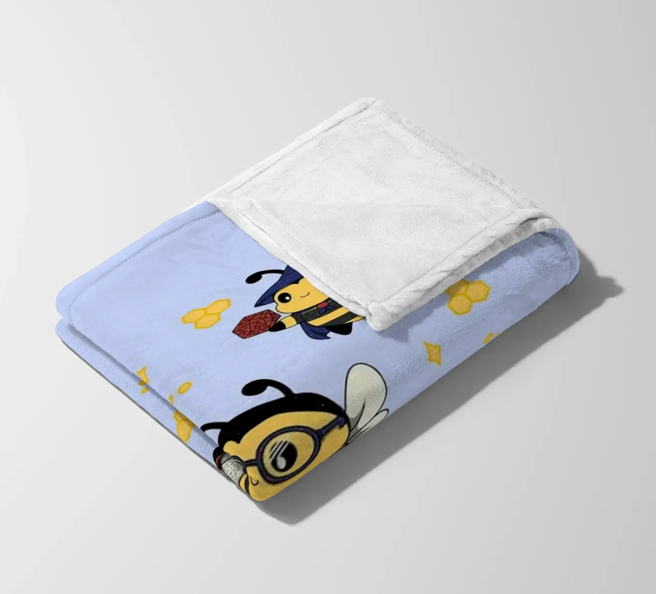 Squadra di api nerd coperta in pile da Loobs