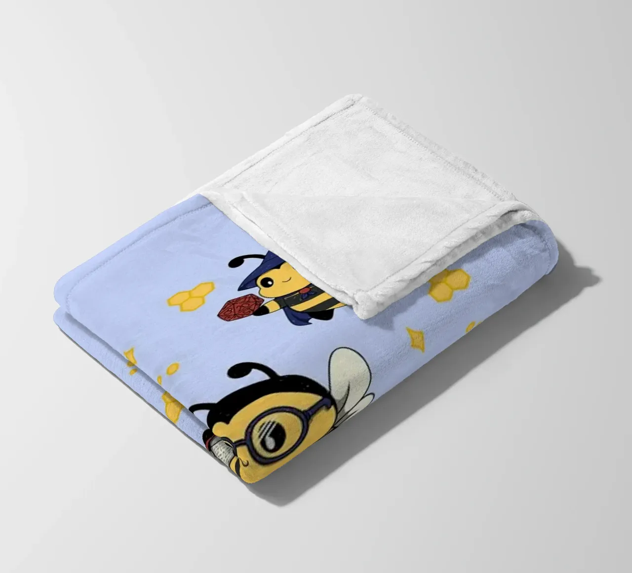 Squadra di api nerd coperta in pile da Loobs