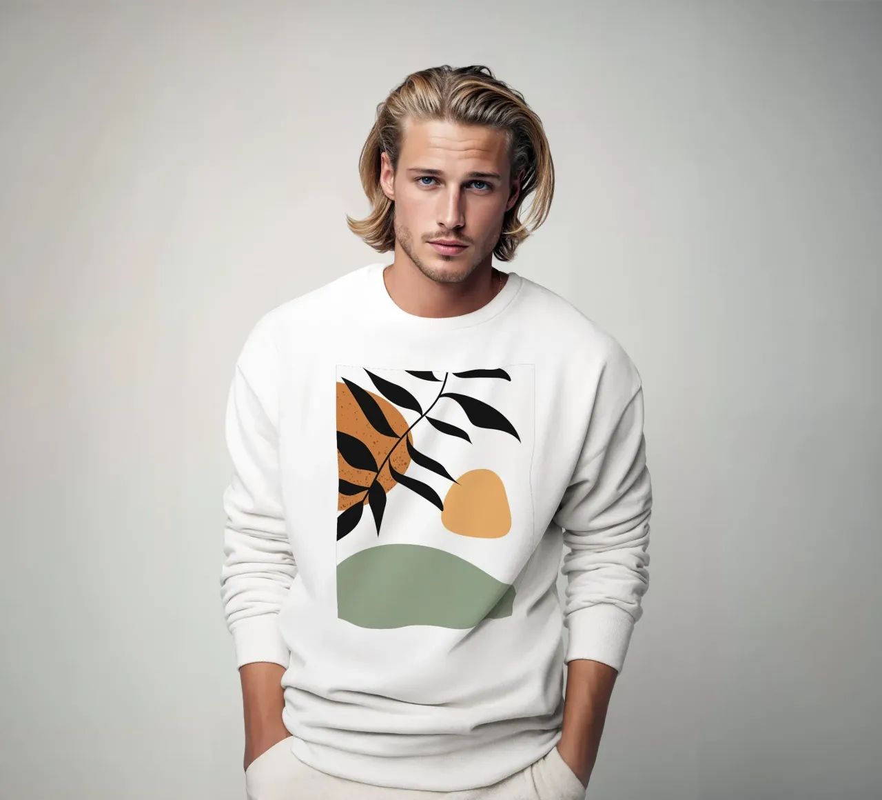 Collezione natura astratta felpa da BasicShopByBell