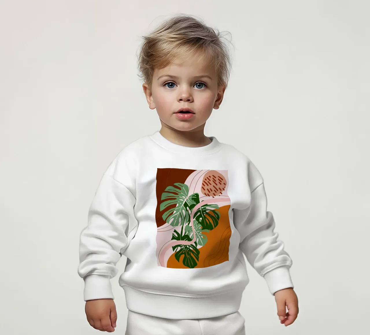 Piante di Boemia felpa neonato da BasicShopByBell