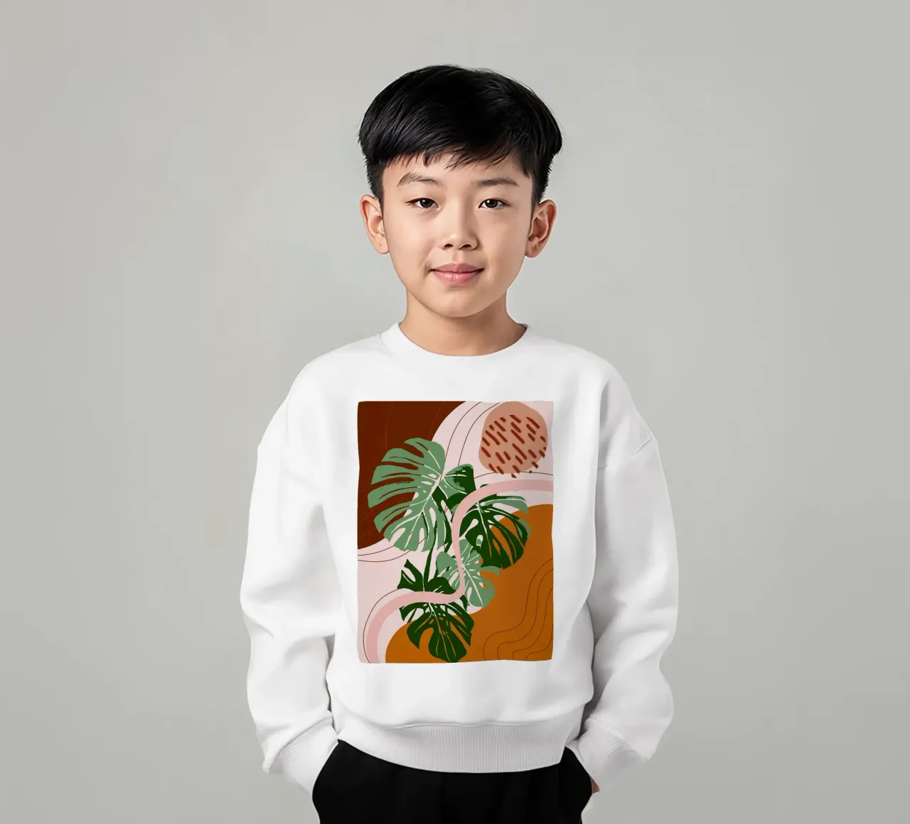 Piante di Boemia felpa bambino da BasicShopByBell