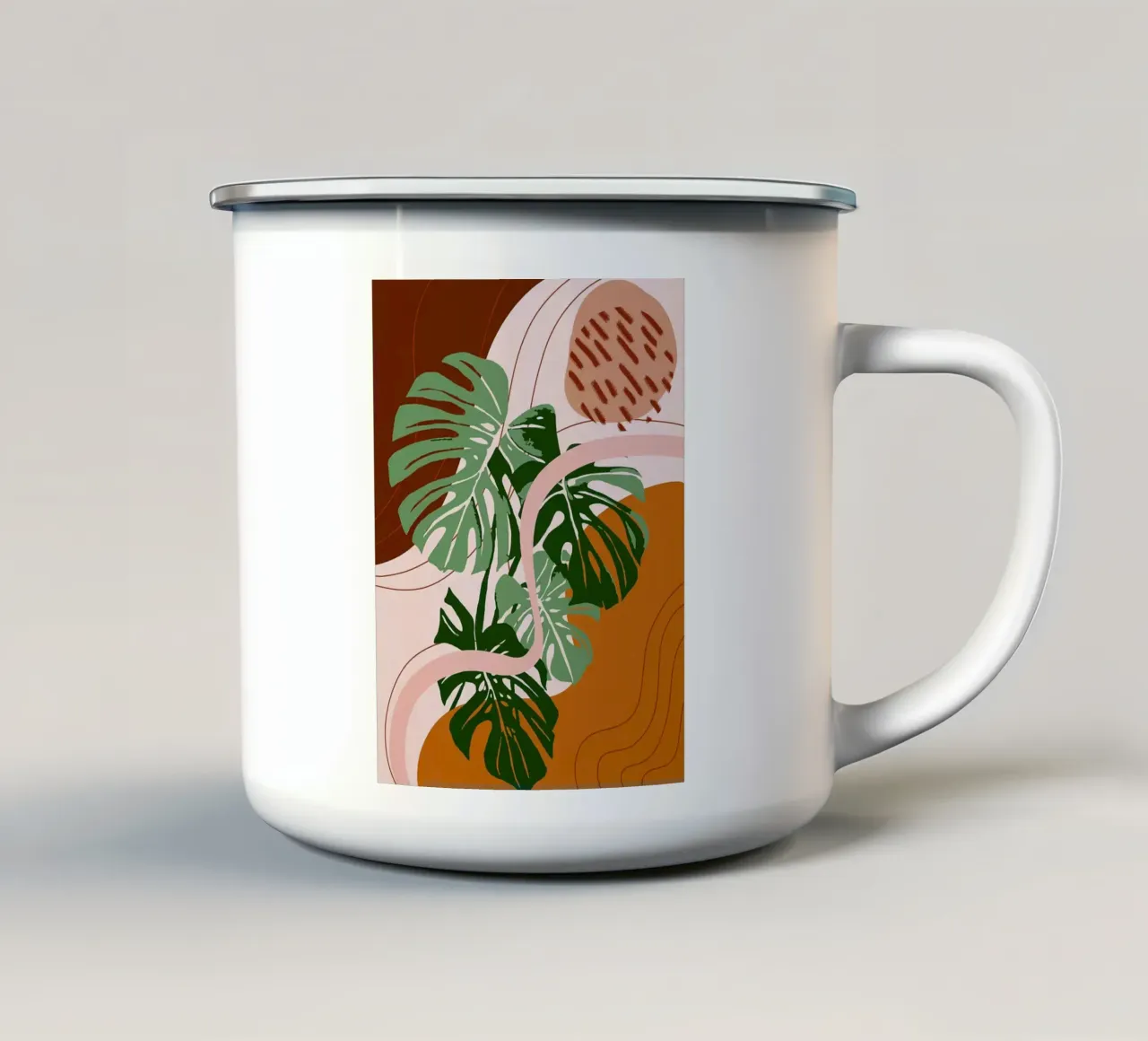 Piante di Boemia tazza in smalto da BasicShopByBell
