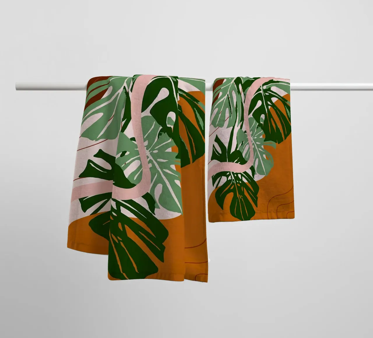 Piante di Boemia asciugamano da bagno da BasicShopByBell