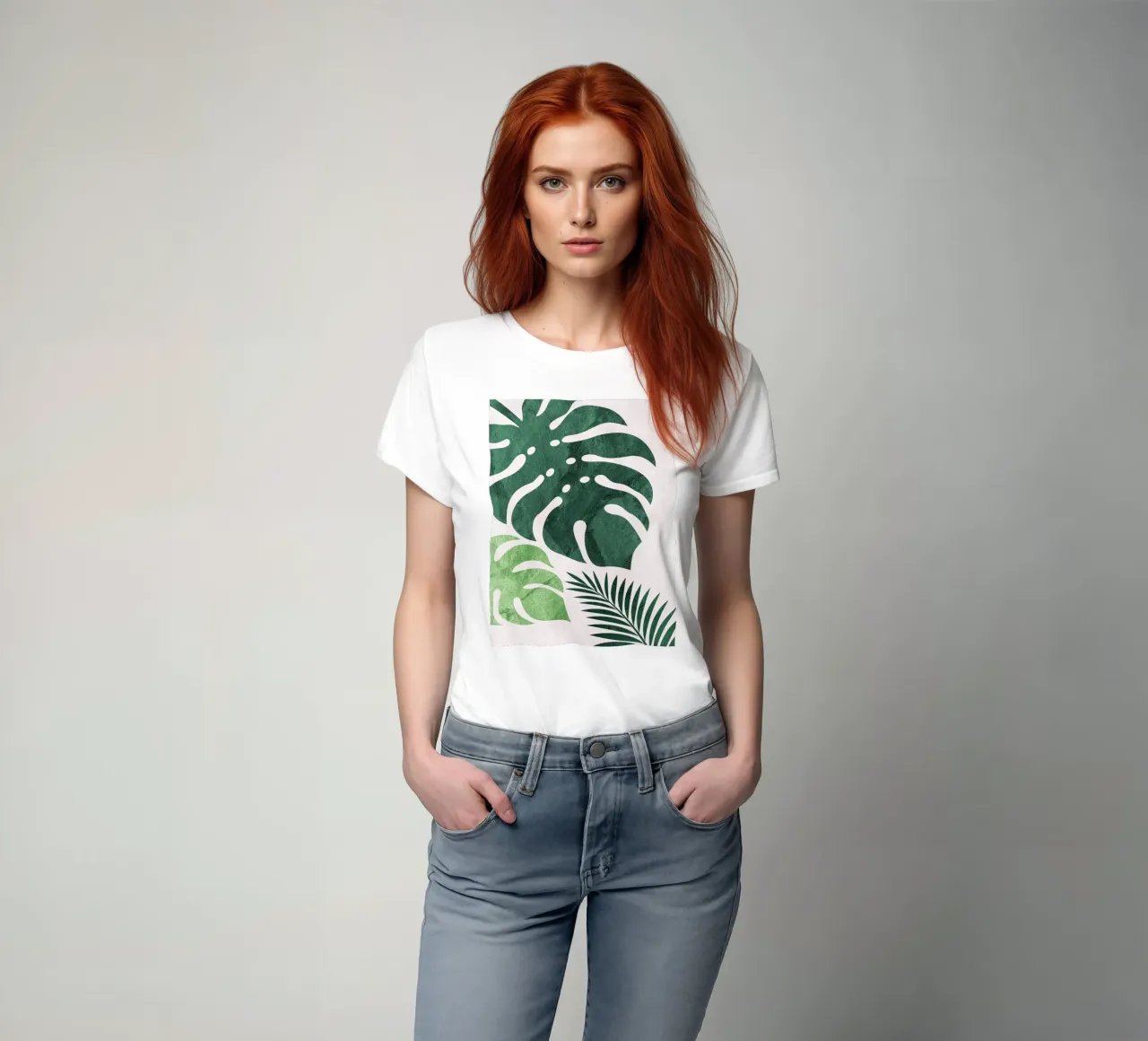 FLOREALE BOTANICO TROPICALE t-shirt da BasicShopByBell